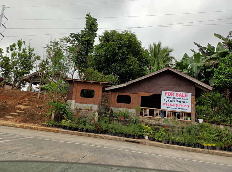 Front view of house