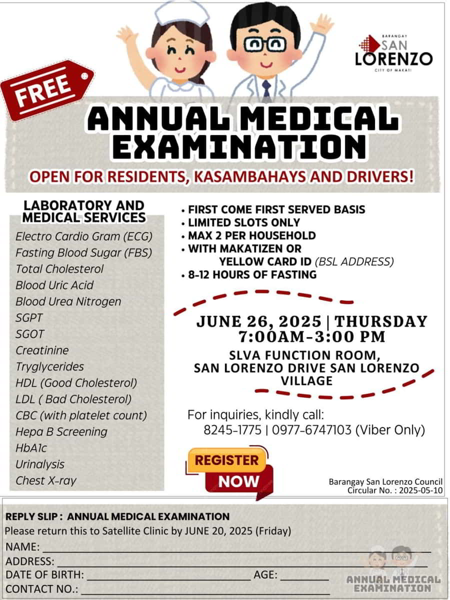 Annual Medical Examination