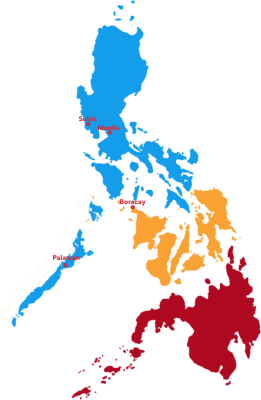 Philippines map